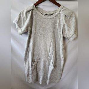 Stella Mcartney Grey Sweat Dress. Size 42 (Small)